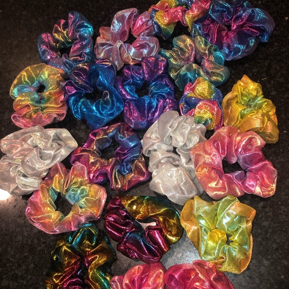 Accessories - Rainbow Scrunchy Lot 🌈